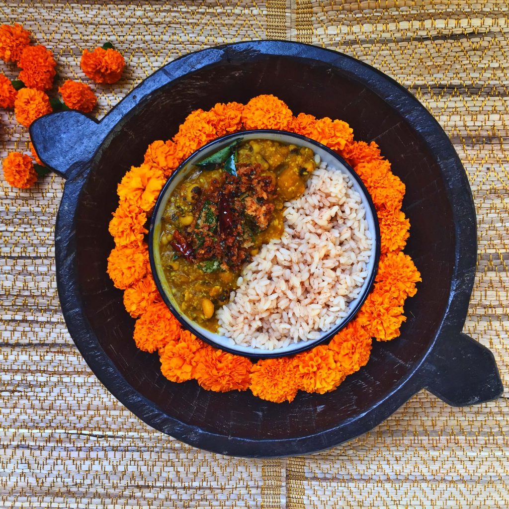 Pumpkin and BlackEyed Peas Coconut Curry ThePepperCook