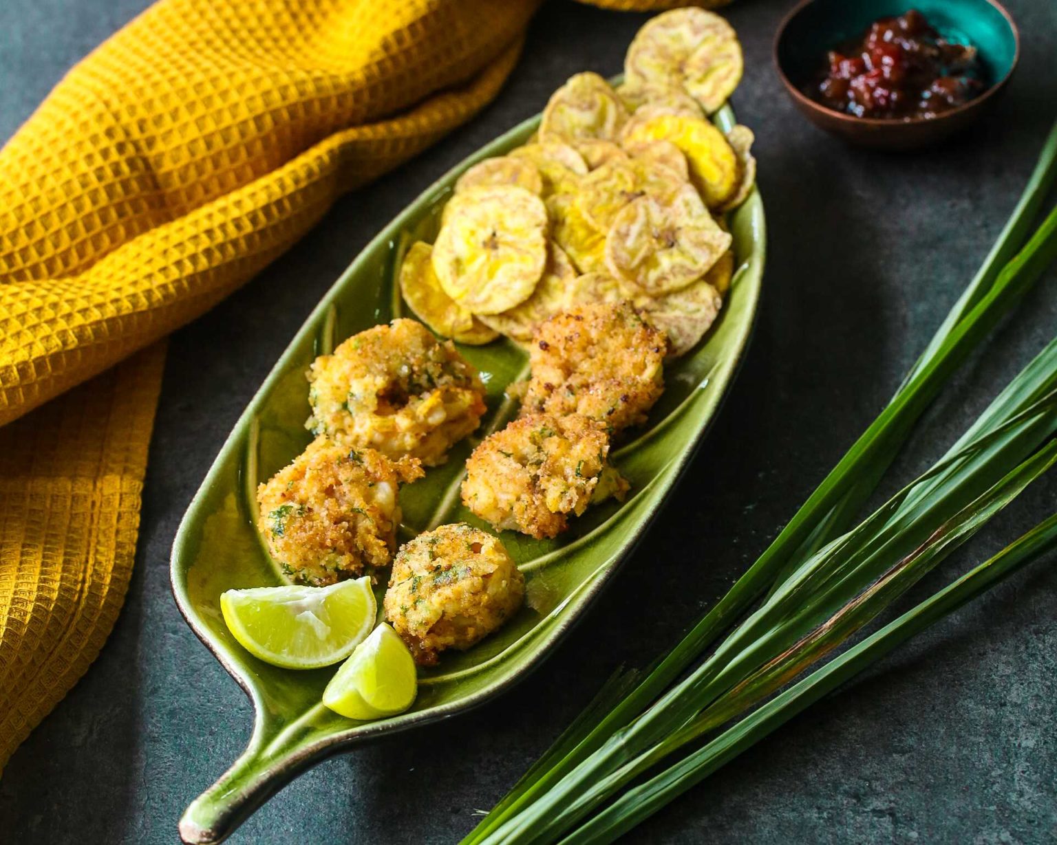 Spicy Fried Coconut Prawns ThePepperCook