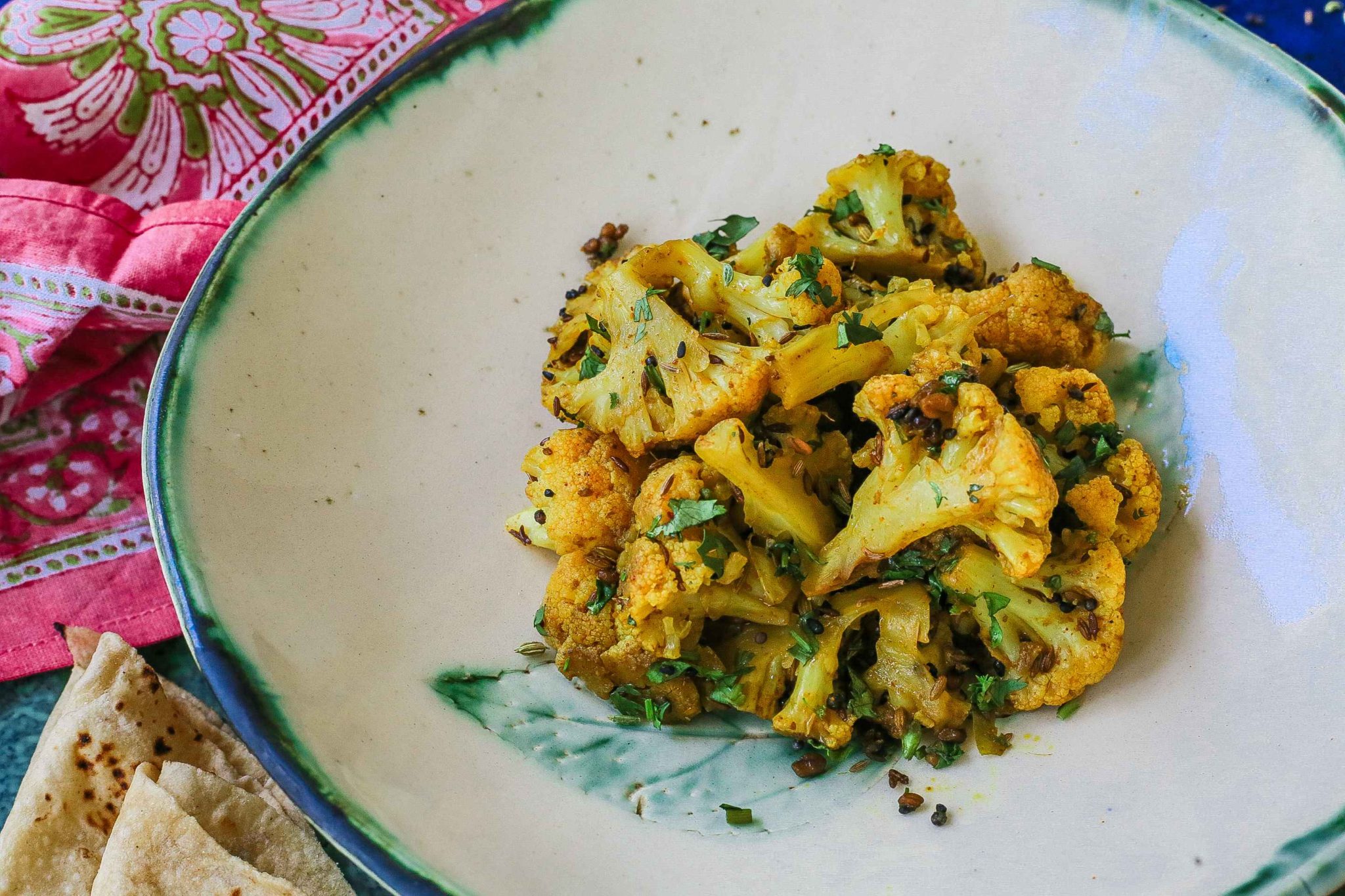 Indian Cauliflower with Five Spices (Panch Phoran) ThePepperCook