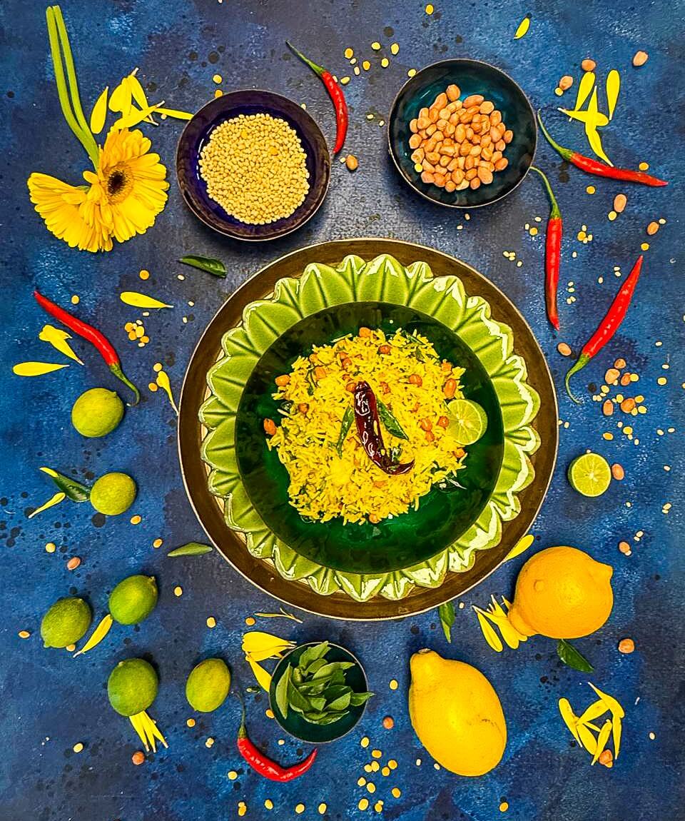 Easy to cook and great to eat- South Indian lemon rice!