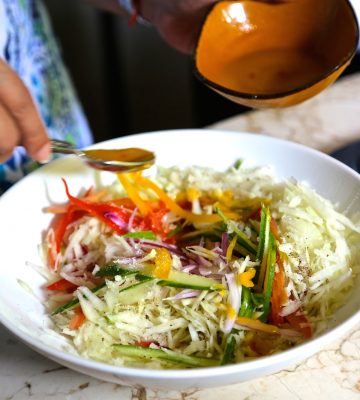 Creole Papaya Salad