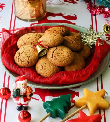 Candied Ginger Cookies